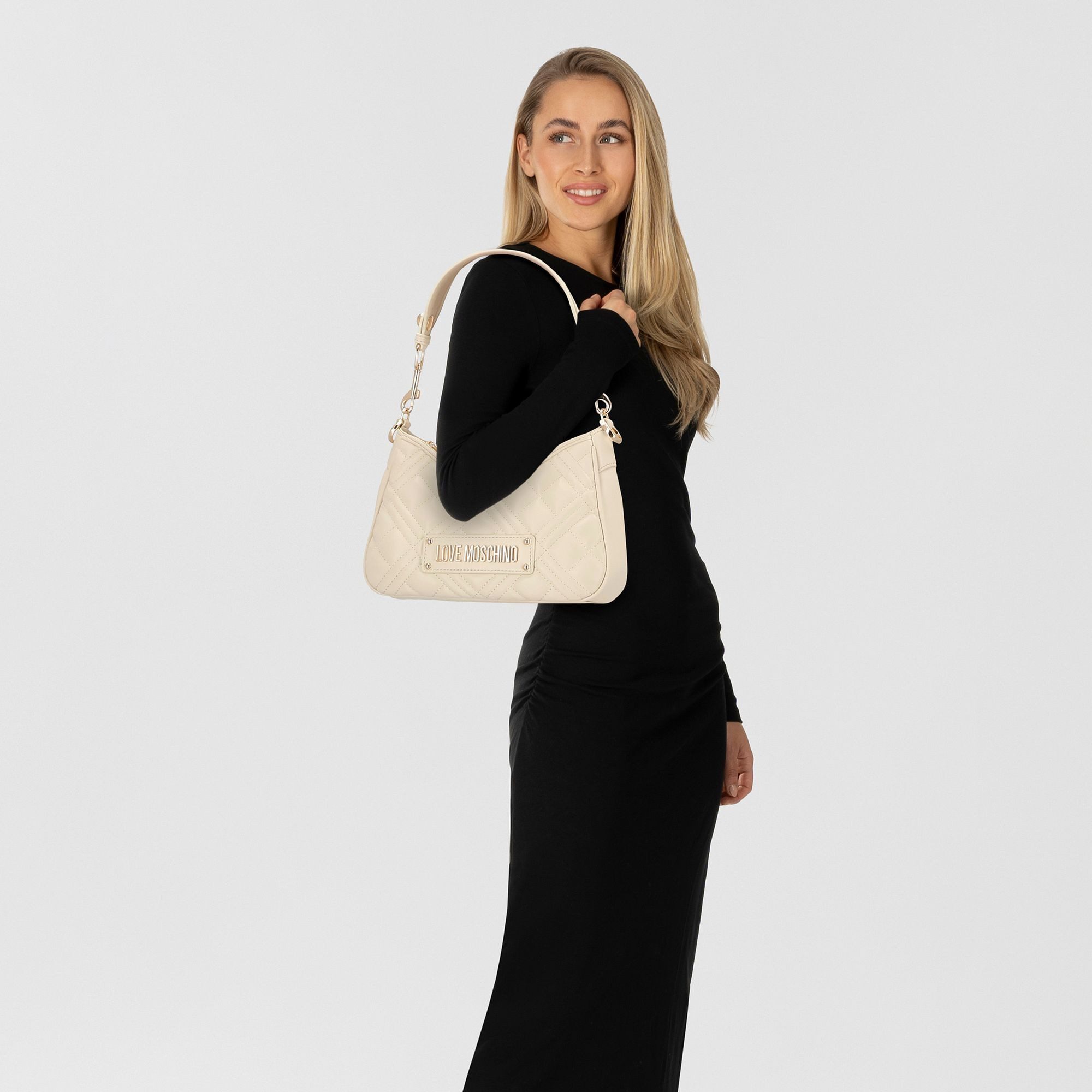 LOVE MOSCHINO Schultertasche Quilted, Polyurethan günstig online kaufen