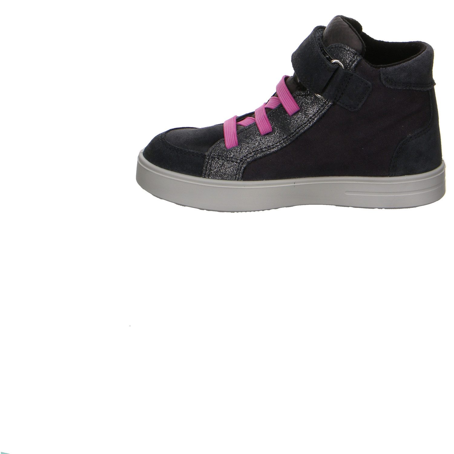 Superfit Superfit Stella Velour Klettstiefel Winter Mädchen grau Winterstiefelette – Bild 5 von 5
