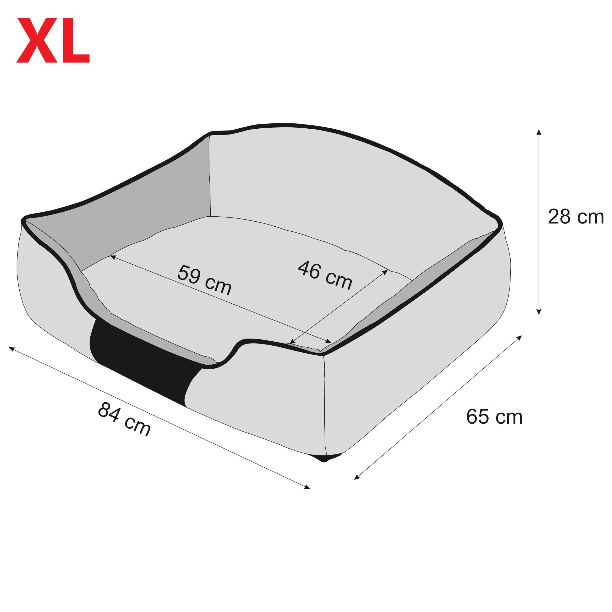 Hobbydog Tierbett Hundebett Schlafplatz Hundekissen Hundesofa Tierbett Hundematratze
