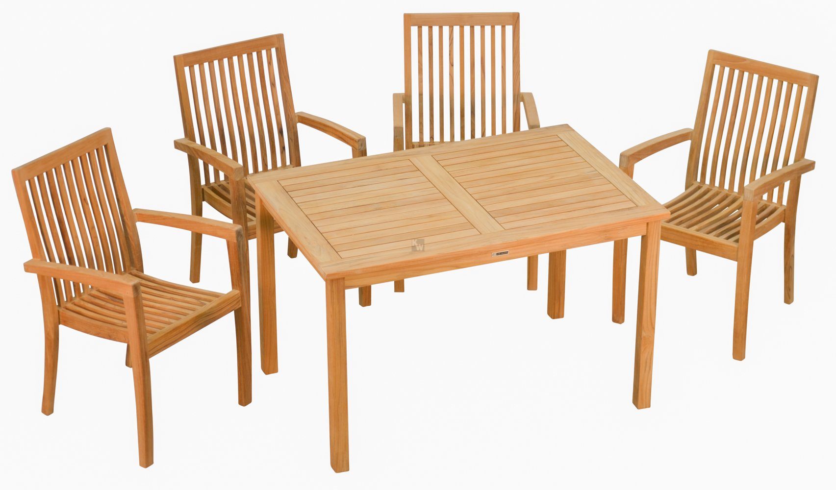 Kai Wiechmann GartenEssgruppe »Teak Sitzgruppe London und Seaside mit