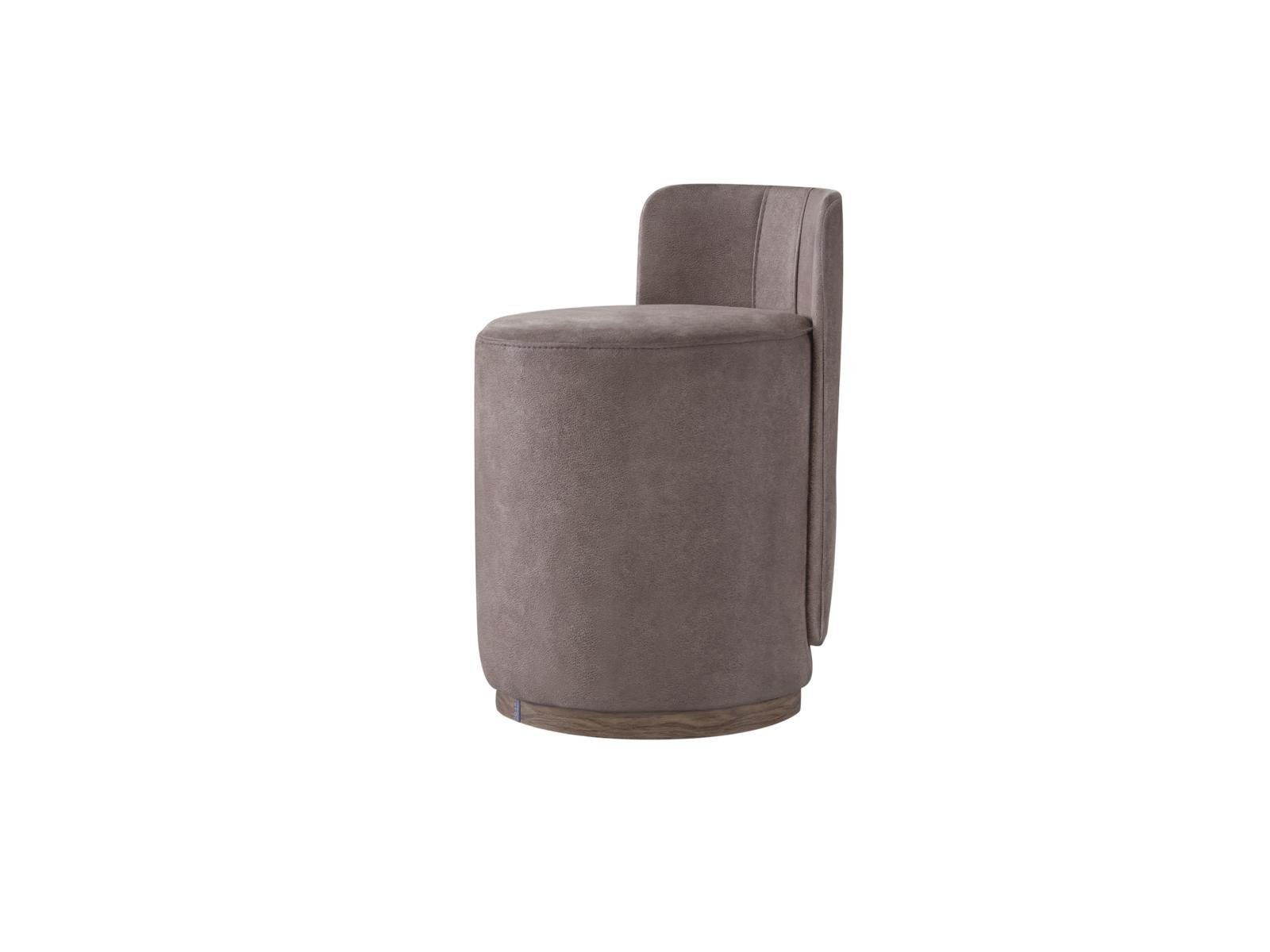 Polster Hocker Bank JVmoebel Sessel Runder Hocker, Design Schminktisch mane Luxus