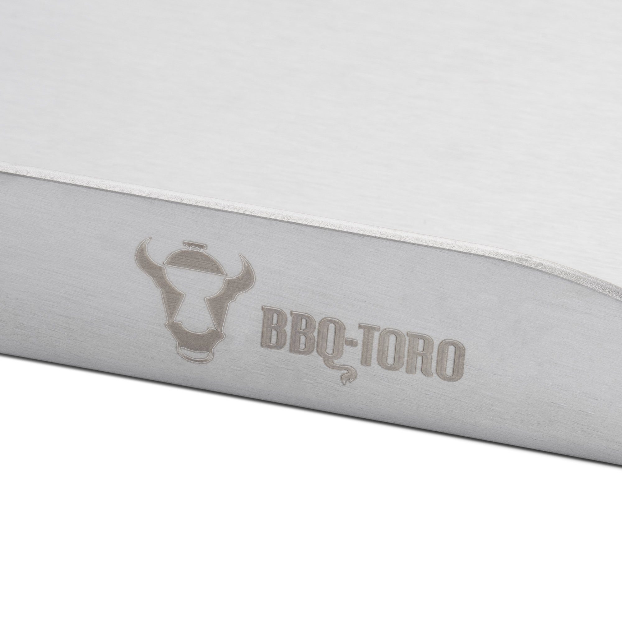 BBQ Grillblech (1-St), Plancha, Edelstahl Grillpfanne, 45 cm, x Reinigung 30 BBQ-Toro Grillplatte Einfache