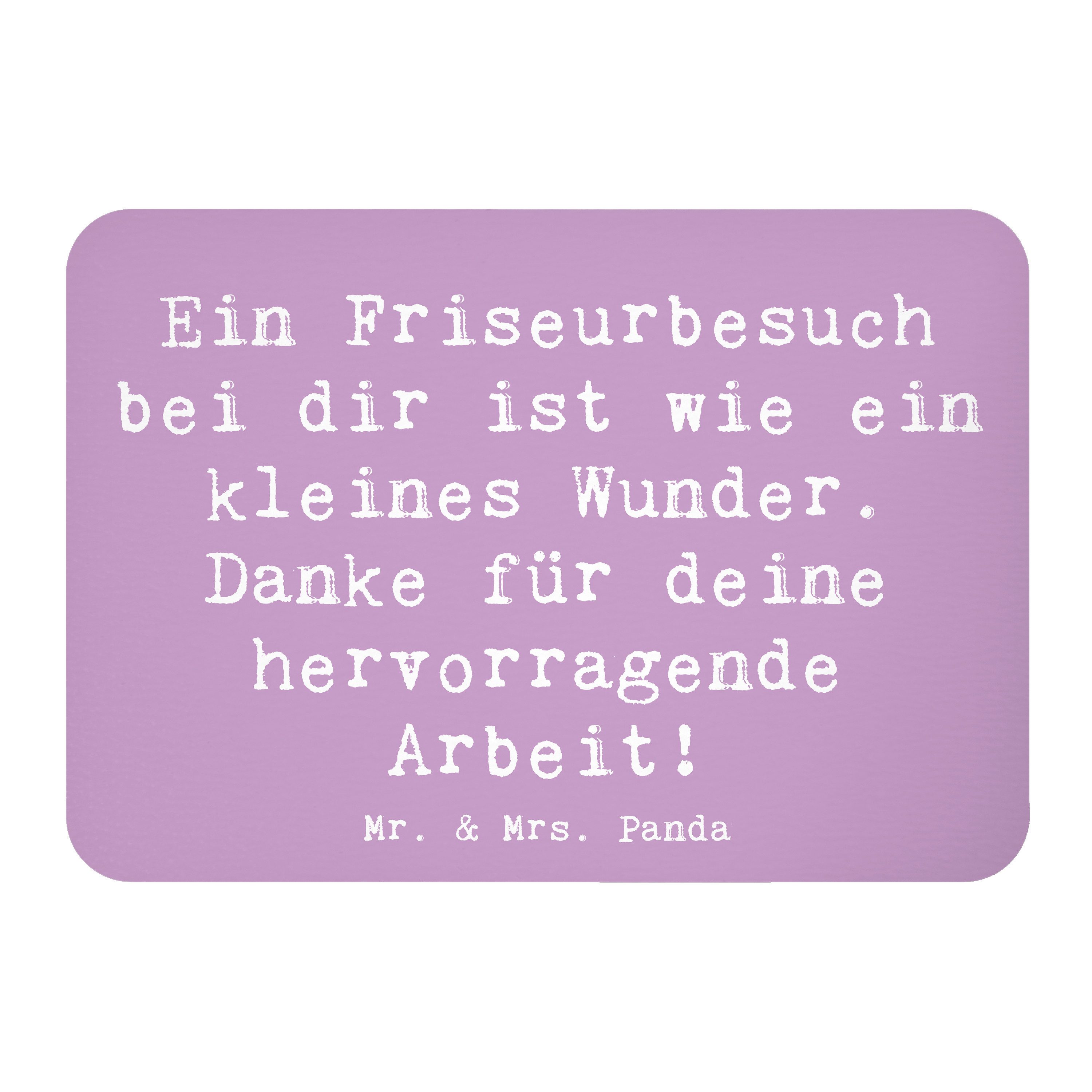 Magnet Spruch Friseur Wunder - Lavendeltraum - Geschenk, kleines Wunder, Sel