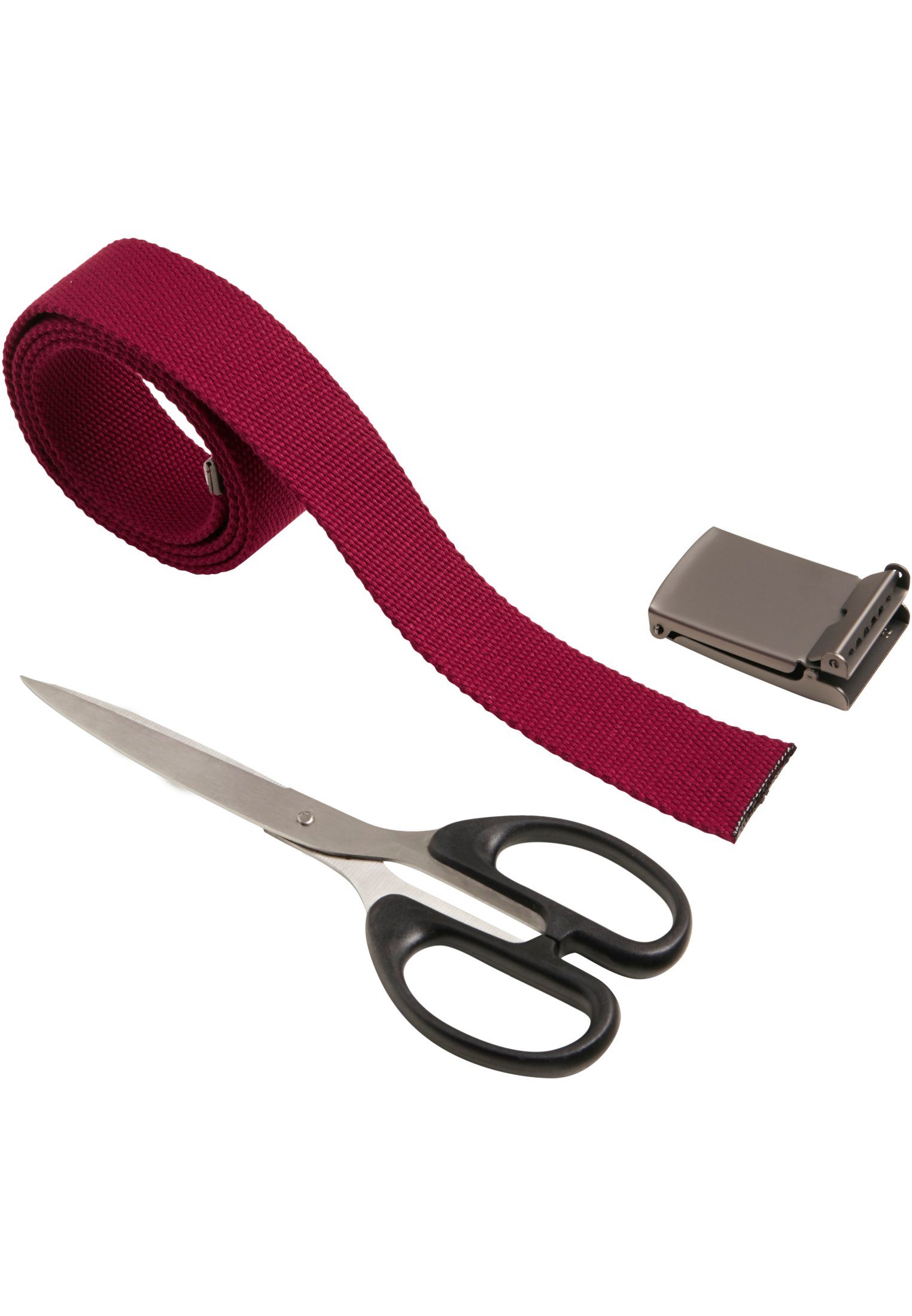 URBAN CLASSICS Hüftgürtel Canvas Belts burgundy Accessoires