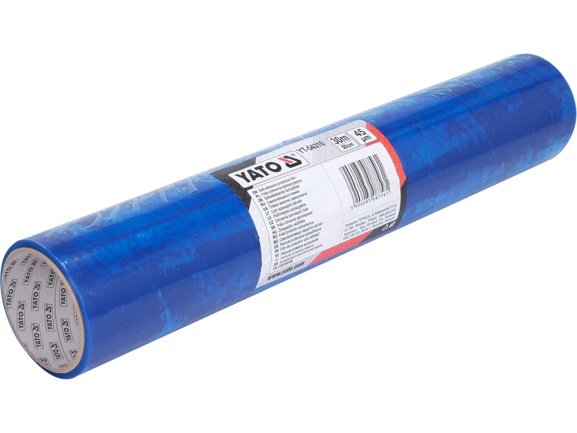 TRIZERATOP Abdeckfolie Selbstklebende Schutzfolie 50 cm x 30 m, klebend