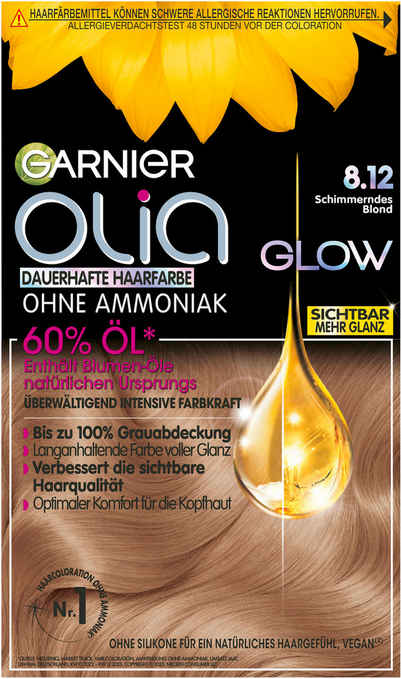 GARNIER Coloration Garnier Olia Glow, Packung, 3-tlg.