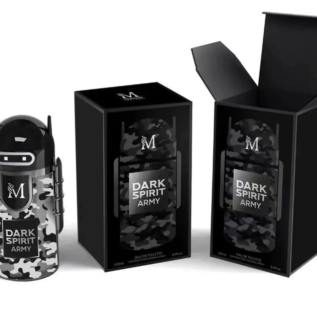 Yes Love Cosmetics Eau de Toilette Herren Parfüm "Dark spirit Army" flecktarn Lavendel & Patchoulie