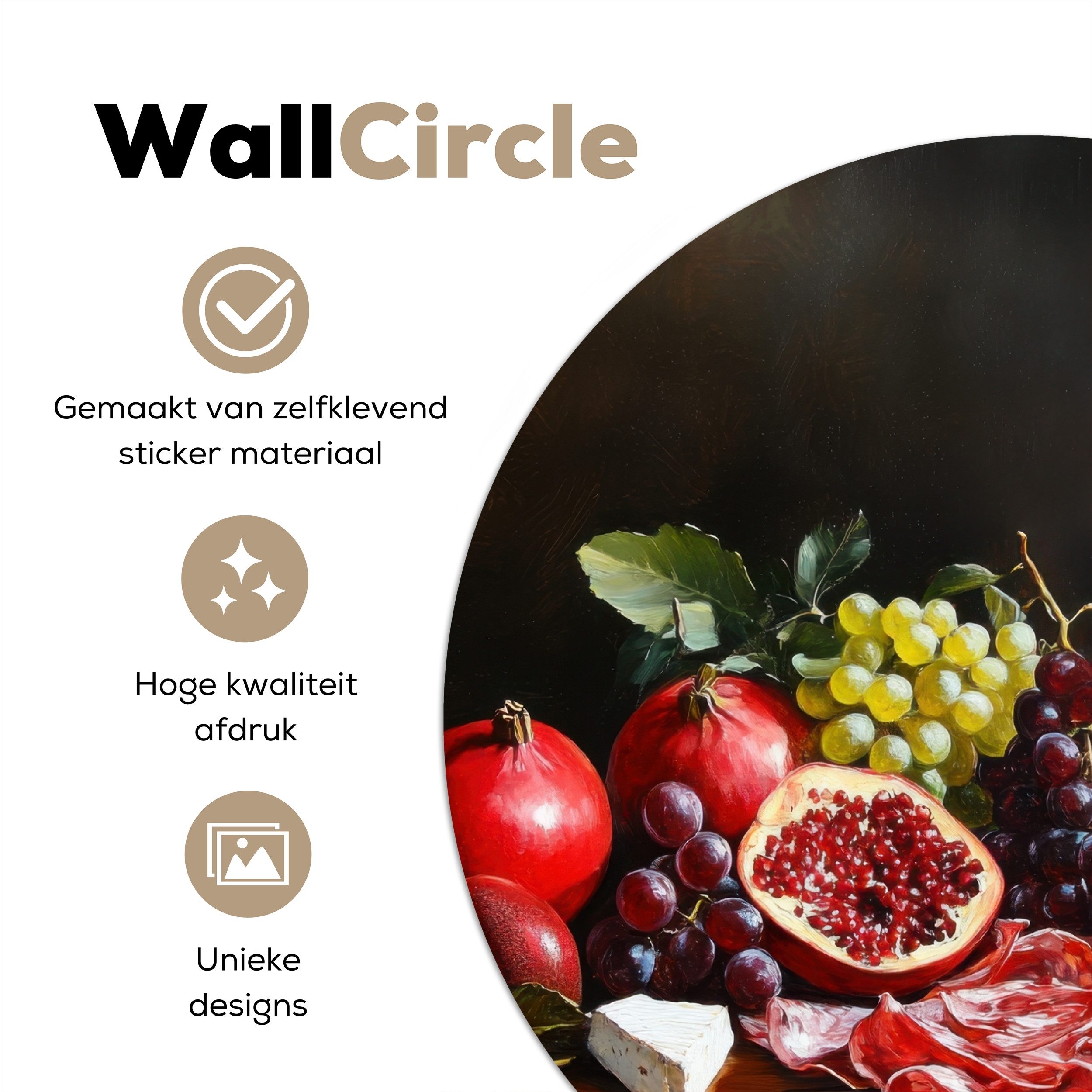 MuchoWow Wandsticker Trinktafel - Stilleben - günstig online kaufen