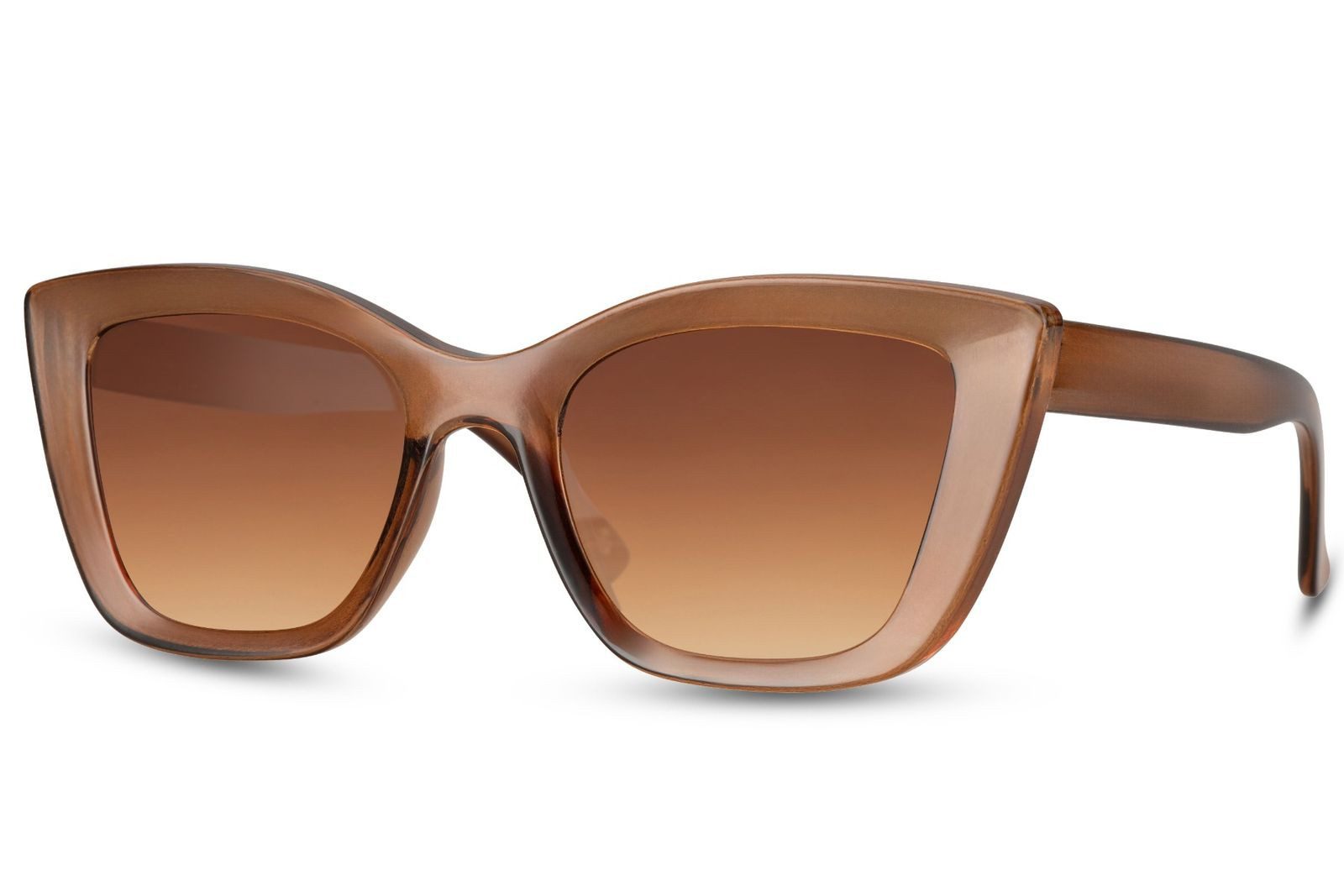 styleBREAKER Sonnenbrille Butterfly Square Sonnenbrille Recycelt (1-St)