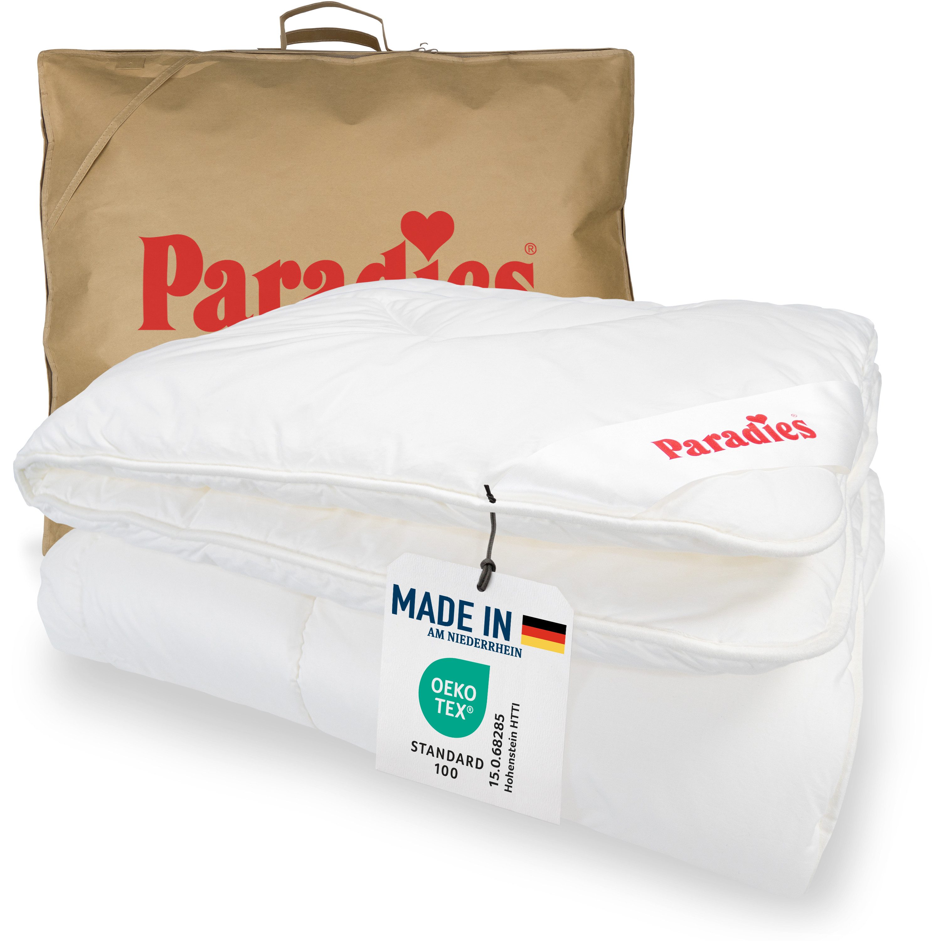 Paradies Kunstfaserbettdecke Prima Bio, Füllung: 100% Polyester, Bezug: 100 günstig online kaufen