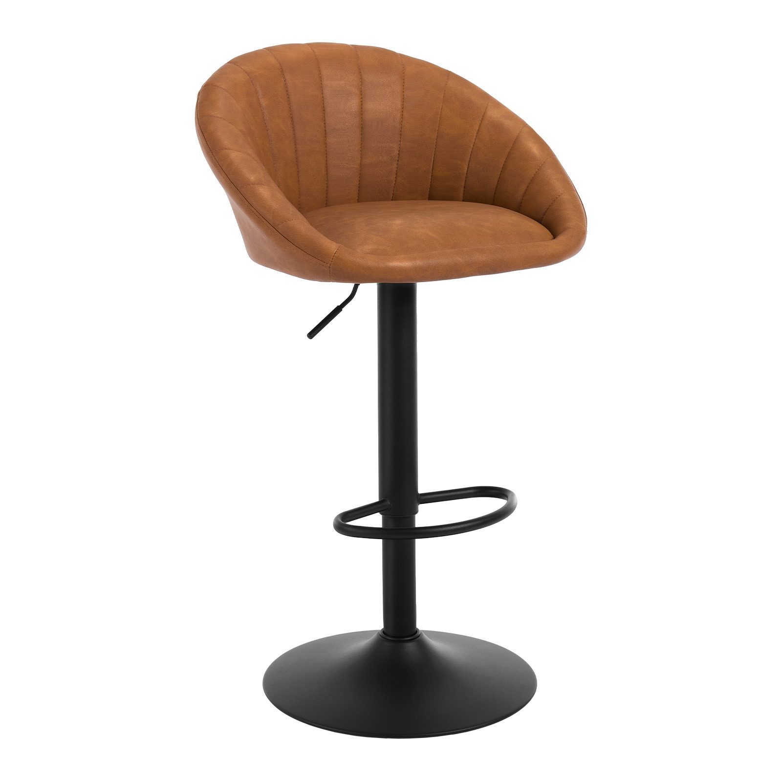 Woltu Barhocker (1 St), küchenhocker höhenverstellbar, Ergonomischer Stuhl, günstig online kaufen