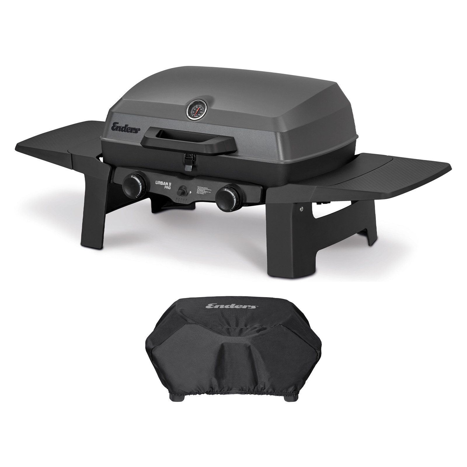 Enders® Gasgrill Tisch-Gasgrill URBAN II PRO inkl. Wetterschutzhülle