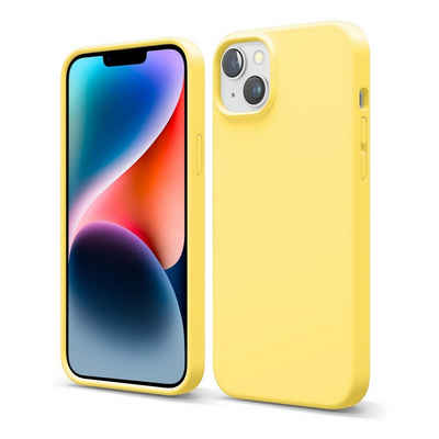 CoolGadget Handyhülle Silikon Colour Series Slim Case für Apple iPhone 14 6,1 Zoll, Hülle weich Handy Cover für iPhone 14 Schutzhülle