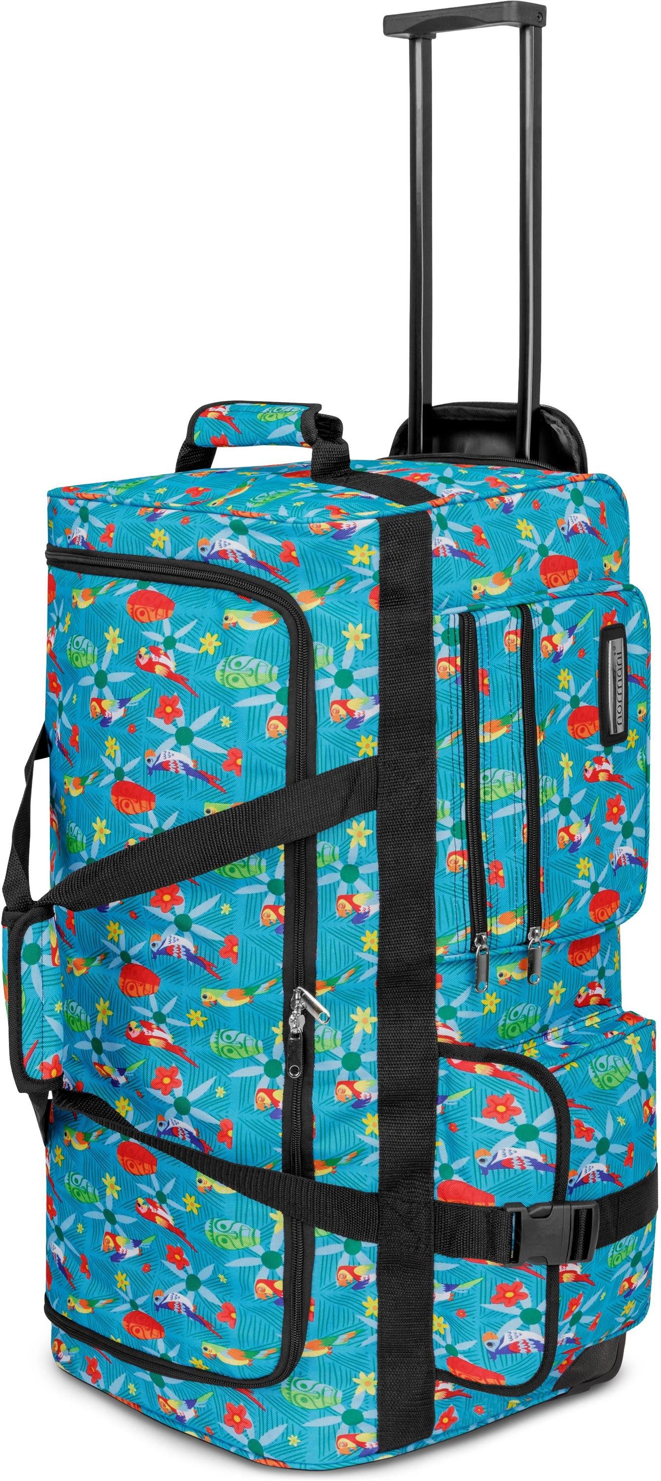 normani Reisetasche Reisetasche mit 3 Rollen 80 Liter, Trolley mit leichtlä günstig online kaufen