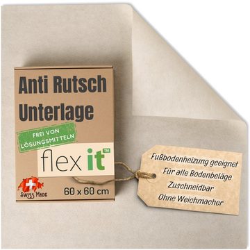 Antirutsch Teppichunterlage flex it® Basic - Antirutschmatte für Teppiche, flex it, (1-St), Kein Verkleben und keine Rückstände