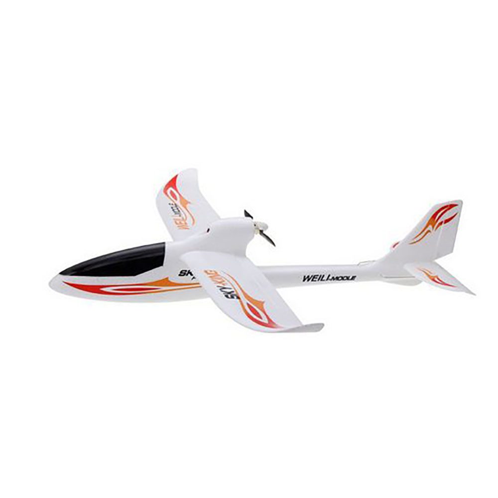 Gontence Modellflugzeug Mehrkanaliges Pushback-Hochgeschwindigkeits Segelflugzeug, mit sechsachsige Gyroskop, ferngesteuerten Flugzeug Modell Spielzeug