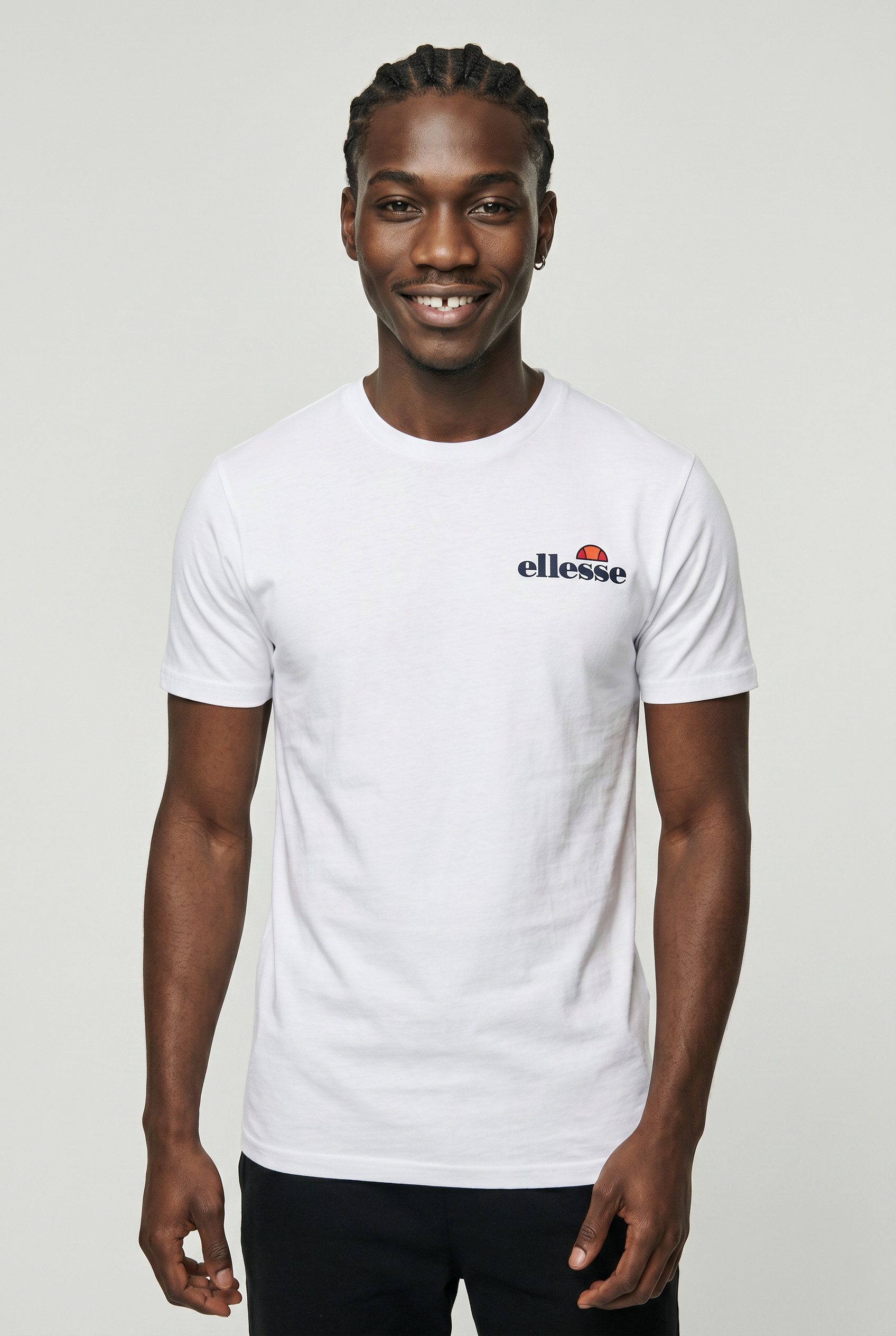 Ellesse T-Shirt Packung (Packung, 2-tlg) Packung mit 2 Teilen, aus Baumwolle