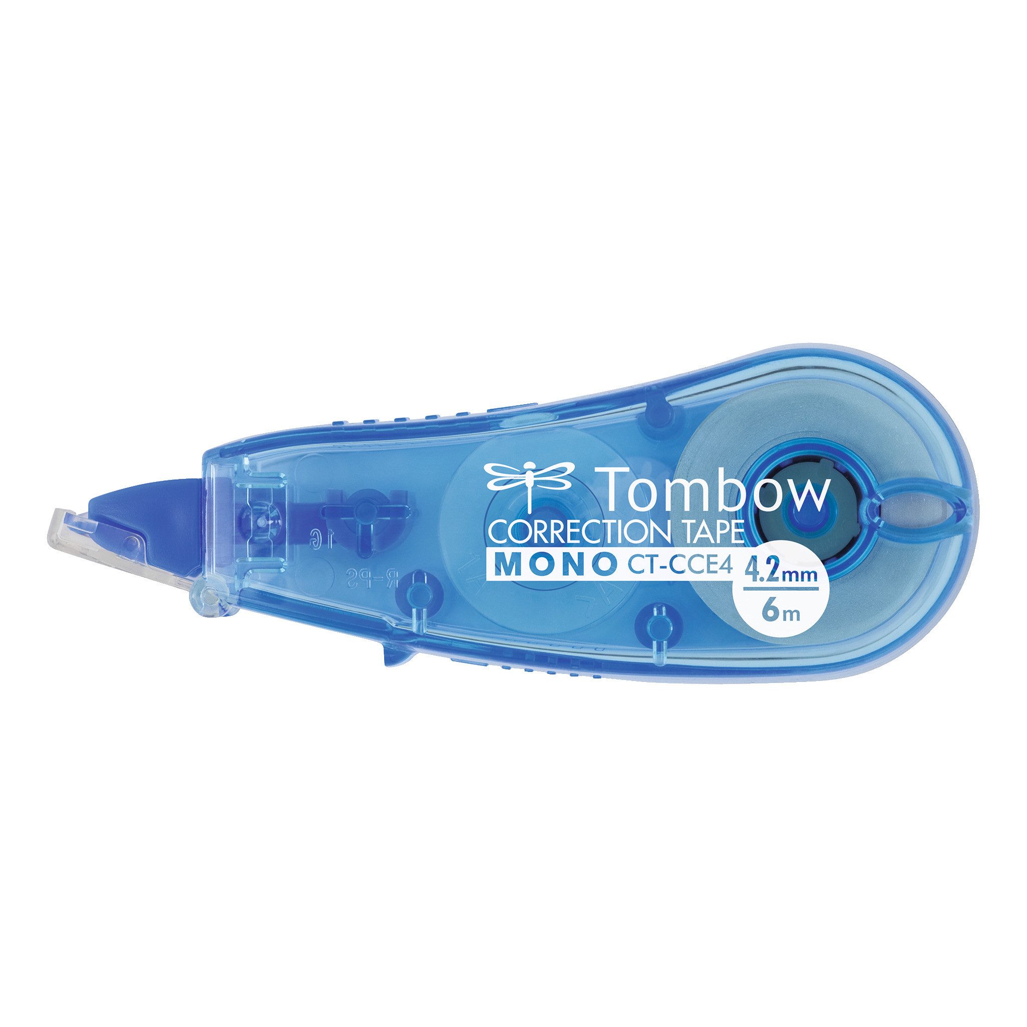 TOMBOW Klebestift MONO CCE4, 4,2 mm x 6 m, klein und handlich, für Links- und Rechtshänder