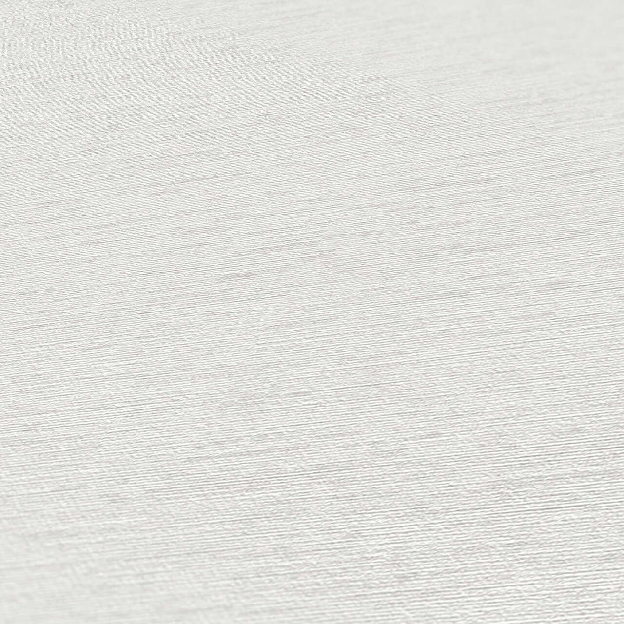 KUNSTLOFT Vliestapete Silent Retreat 0.53x10.05 matt, lichtbeständige grau, Tapete Design weiß m