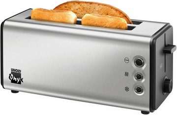 Unold Toaster Onyx Duplex 38915, 2 lange Schlitze, für 4 Scheiben, 1400 W