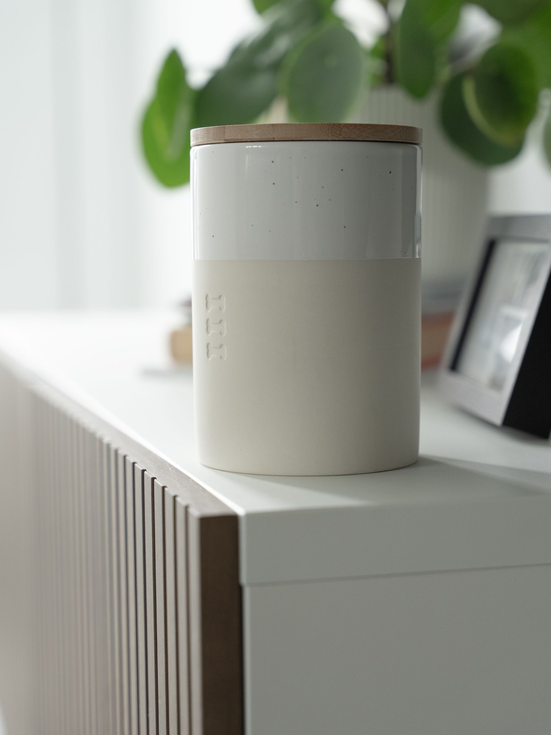 TrendPet Aufbewahrungsdose Clay Snackdose, rutschfester Boden