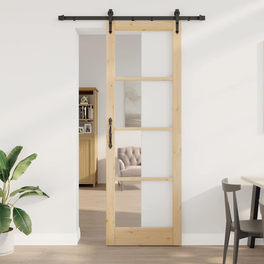vidaXL Zimmertür Schiebetür mit Hardware-Set ORKDAL78x232 cm