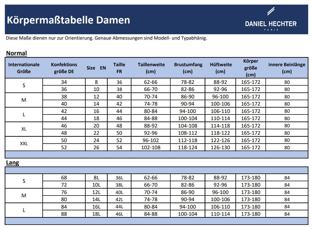 HECHTER PARIS Langarmshirt HECHTER Paris ESSENTIALS Damen Crêpe-Shirt Langarm Weiß