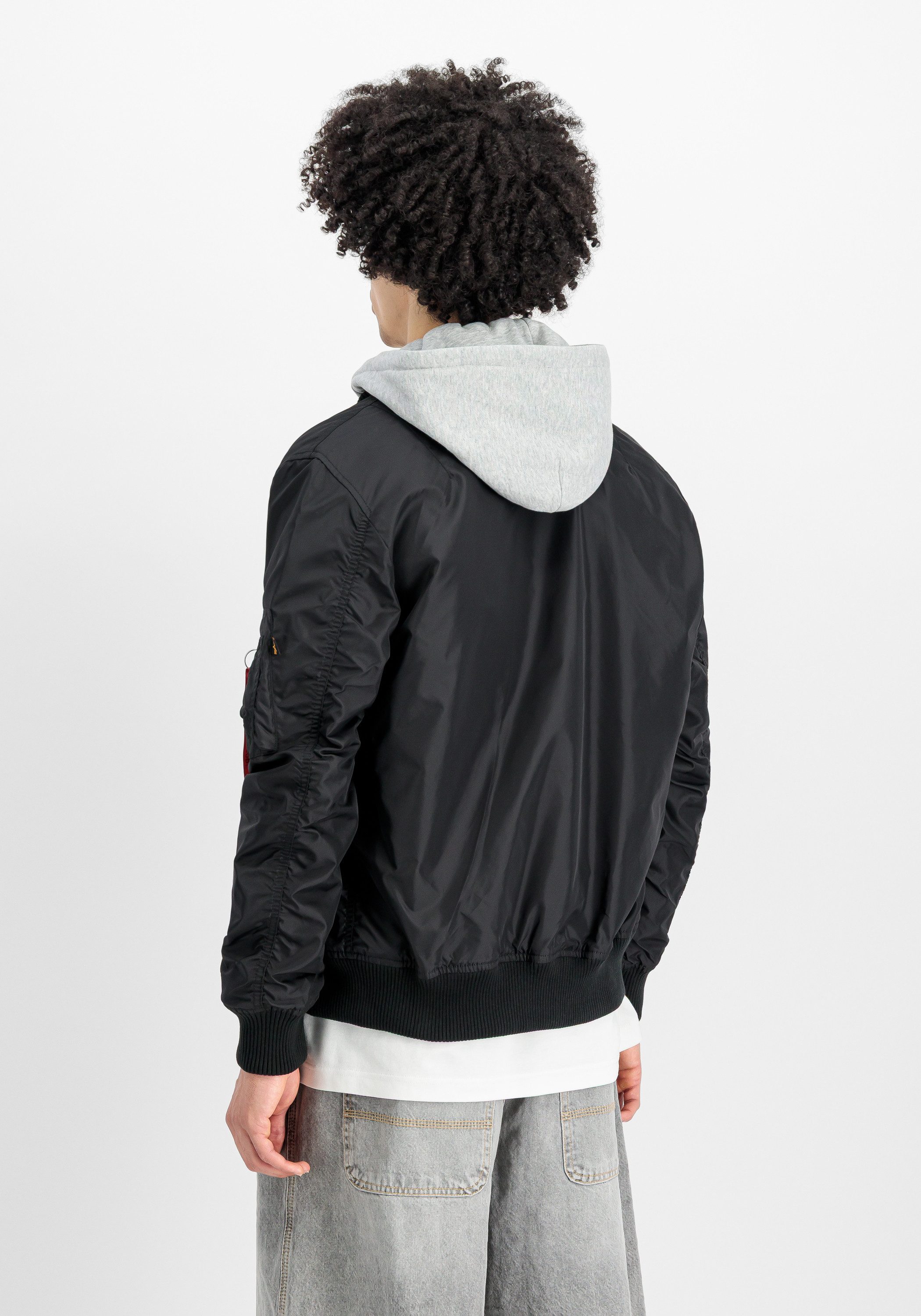 Alpha Industries Bomberjacke MA-1 TT Hood Light