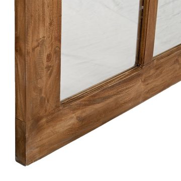 LebensWohnArt Wandspiegel Spiegel WINDOW Antik-Natural ca. 180x80cm