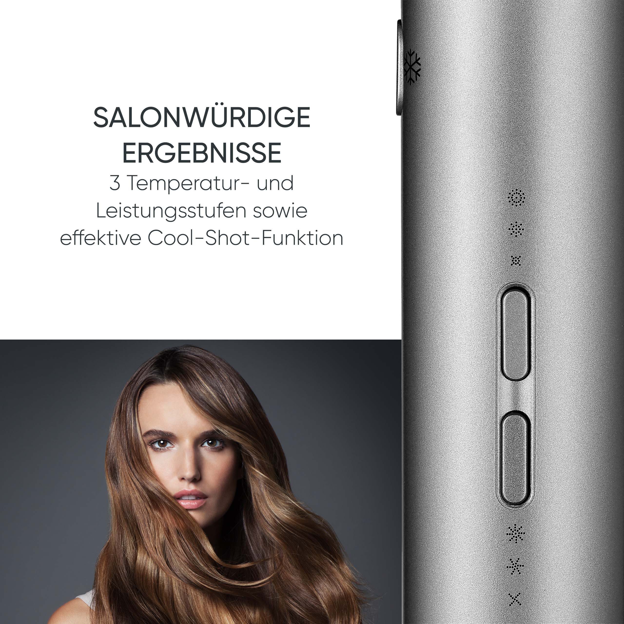 Severin Haartrockner HT 0169, Ionen-Haartrockner mit Diffusor Konzentrator & BLDC-Motor, Föhn 2.000W – Bild 5 von 5