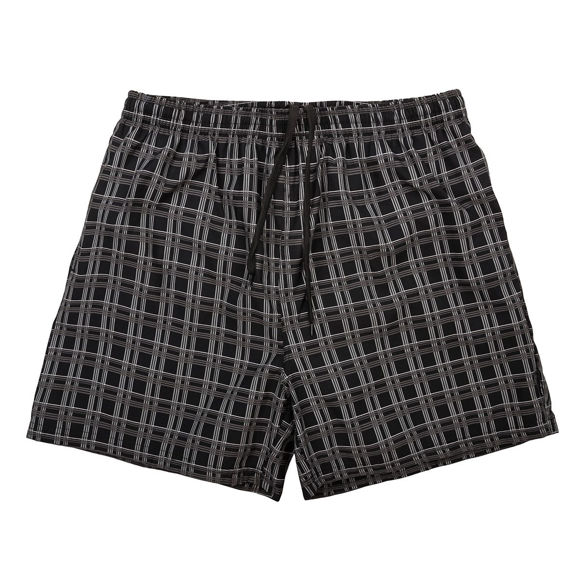 ELEMAR Badeshorts Elemar XXL schwarz-graue Badeshort kariert