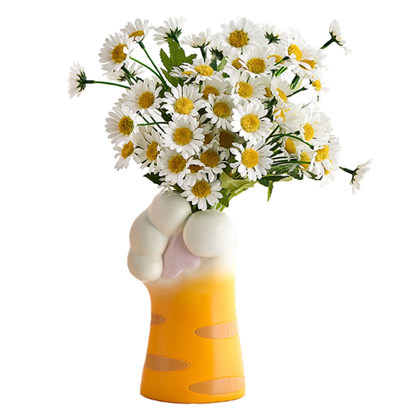 Jumpeak Dekovase Katzenpfote Vase, Katze Dekoration, günstig online kaufen