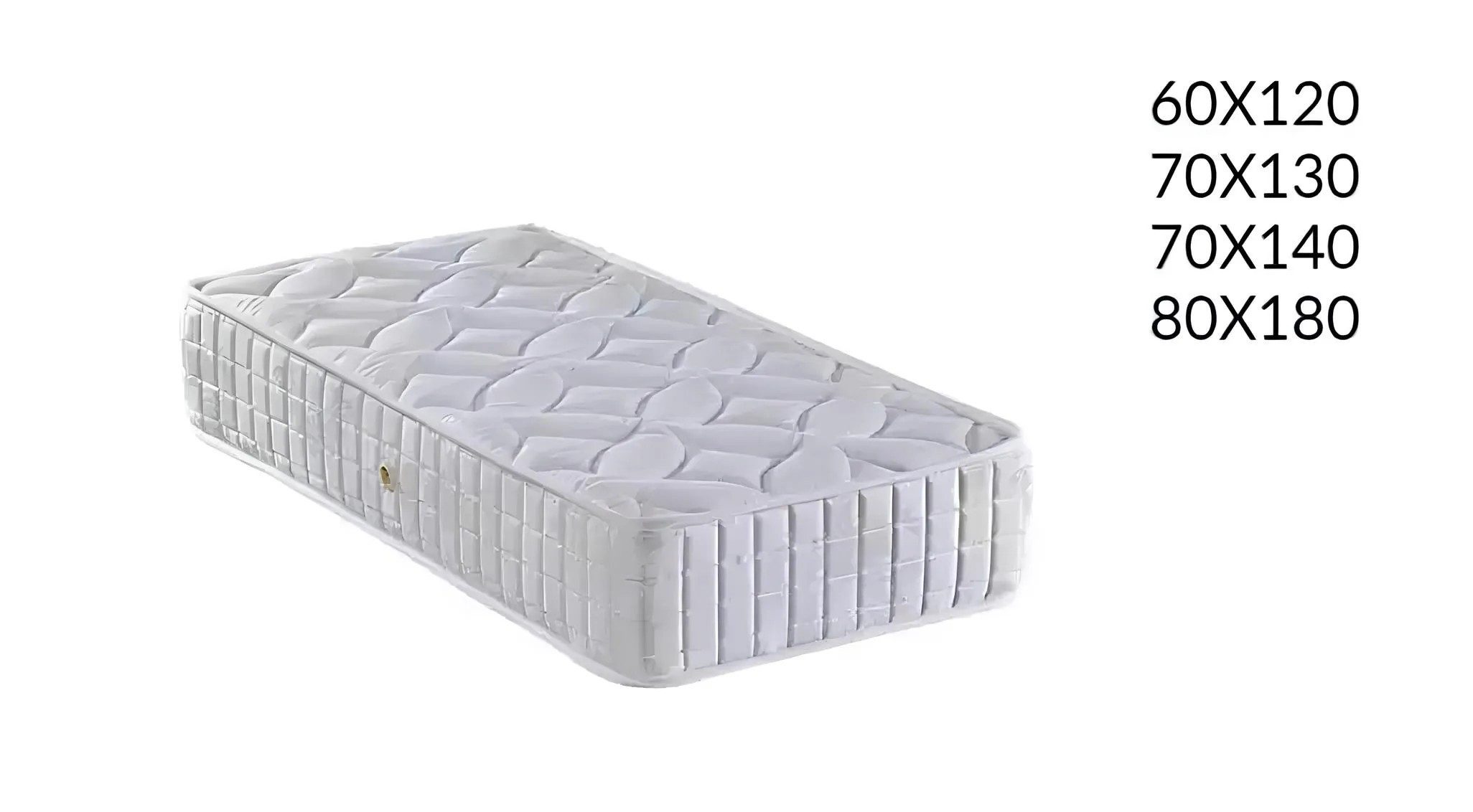 Boxspringmatratze Premium Taschenfederkernmatratze in Weiß von JVmoebel
