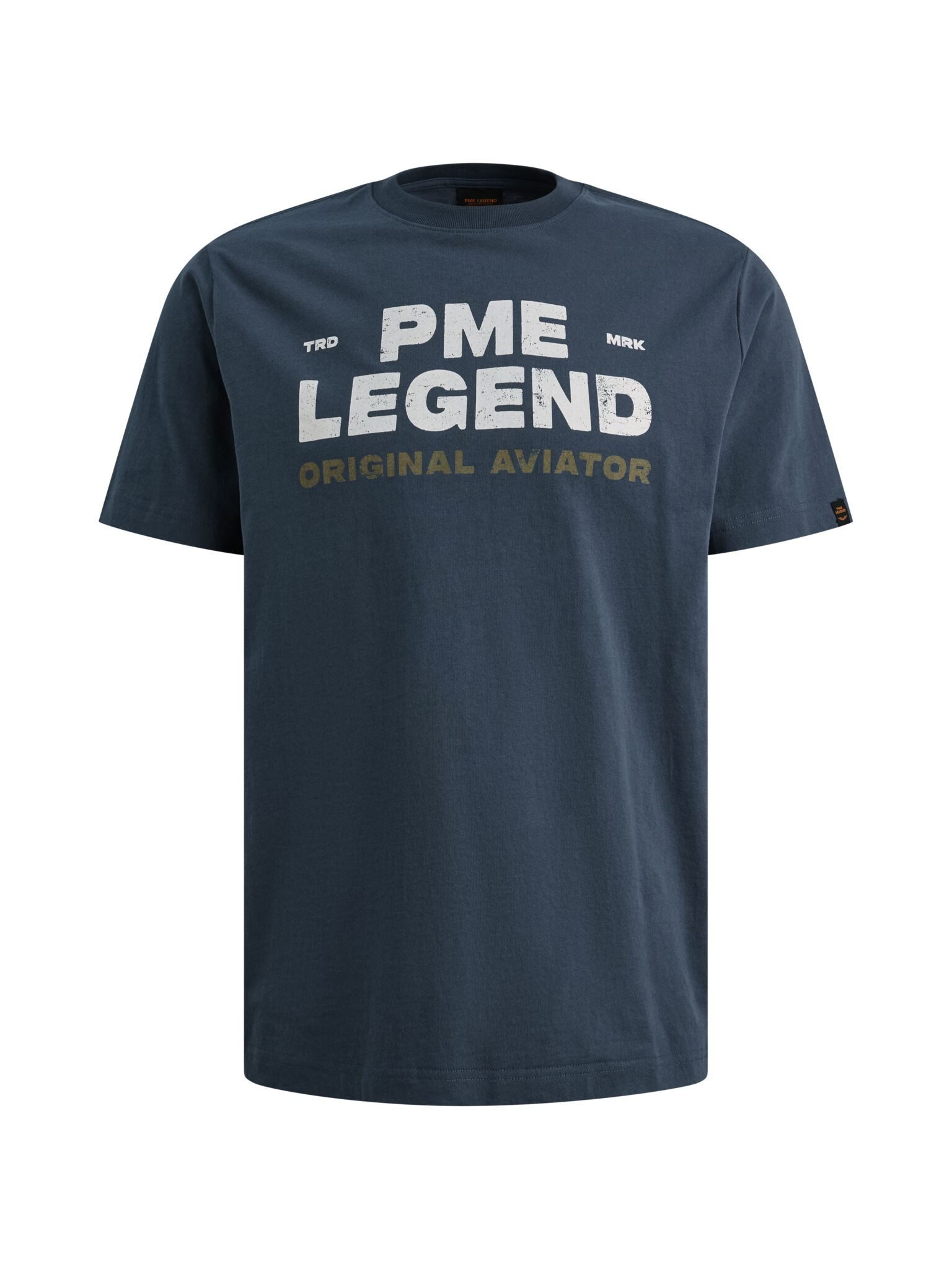 PME LEGEND Print-Shirt T-shirt RH open end jersey Sommershirt mit Logo-Print – Bild 4 von 5