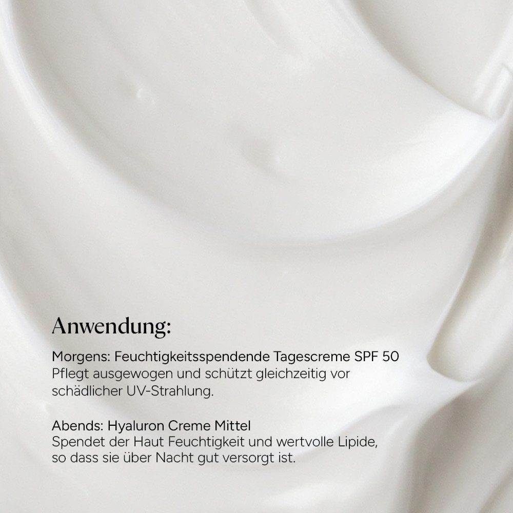 JUNGLÜCK Hautpflege-Set Balanced Day & Night Kombi mit SPF 50, 1-tlg., Hydratisiert, schützt mit SPF 50 & pflegt ausgewogen