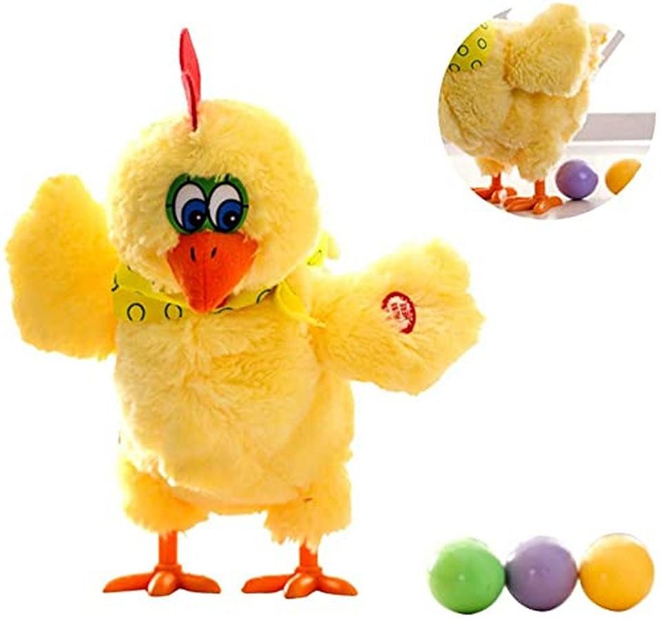 Dilara Kuscheltier Eierlegendes Huhn Spielzeug Baby Kinder legt Ei, Singt u günstig online kaufen