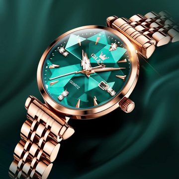 OLEVS Wasserdicht Watch, Elegant DesignBewegung Vielseitig kombinierbar mit leuchtendem Display