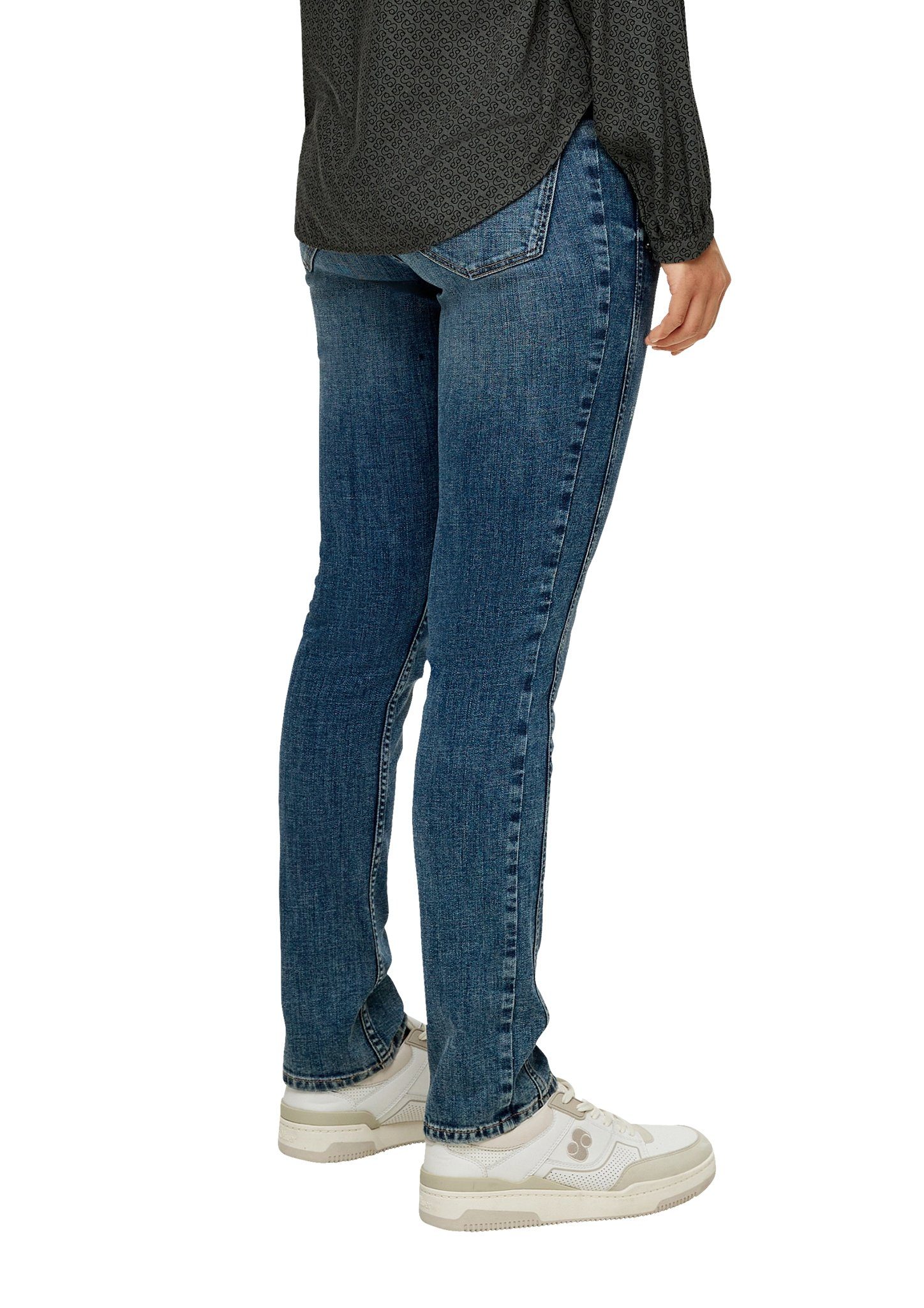Jeans-Hose s.Oliver 5-Pocket-Jeans Blau