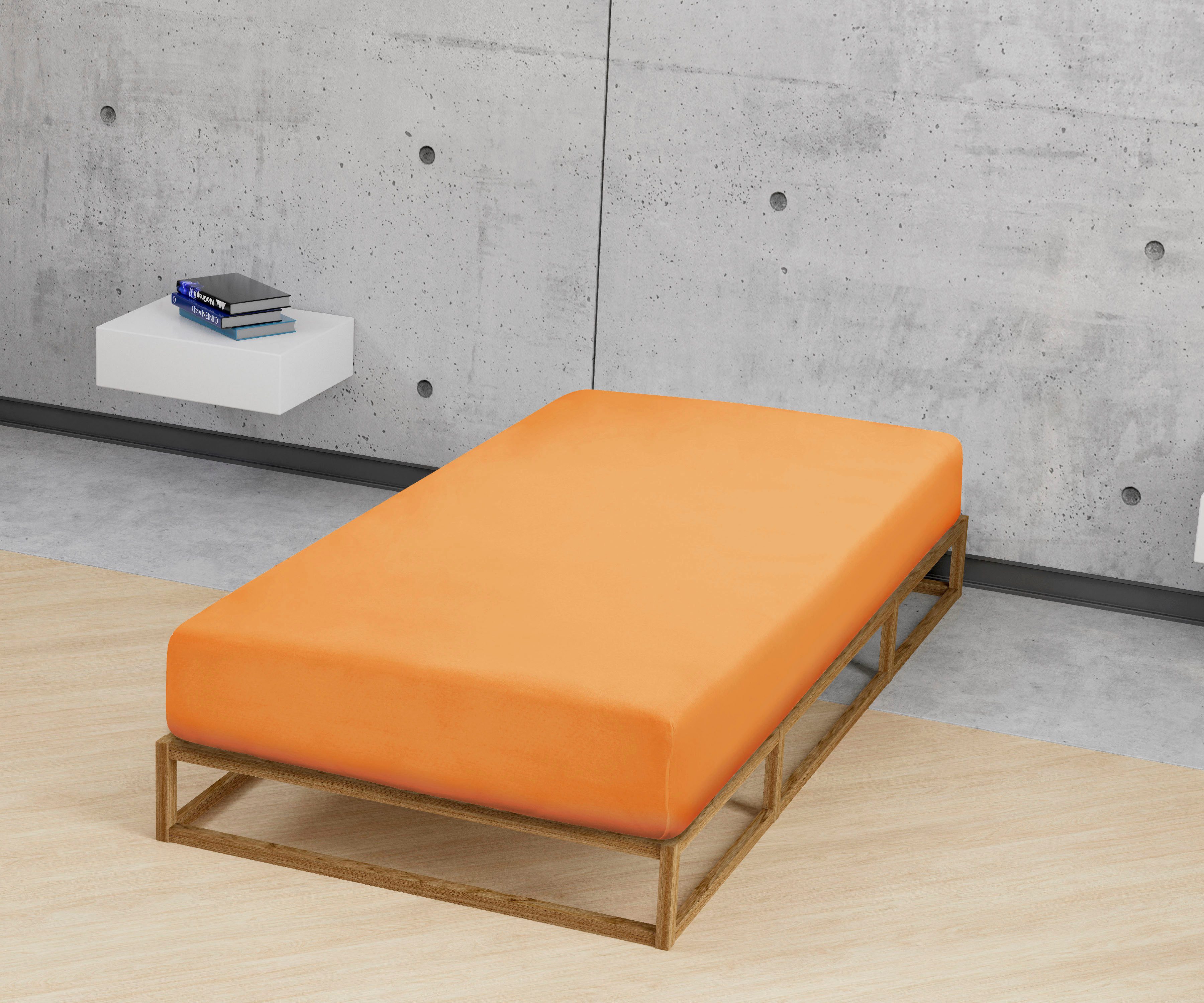 Biberna Spannbettlaken Marc, Jersey, Gummizug: rundum, (1 Stück), aus Baumw günstig online kaufen