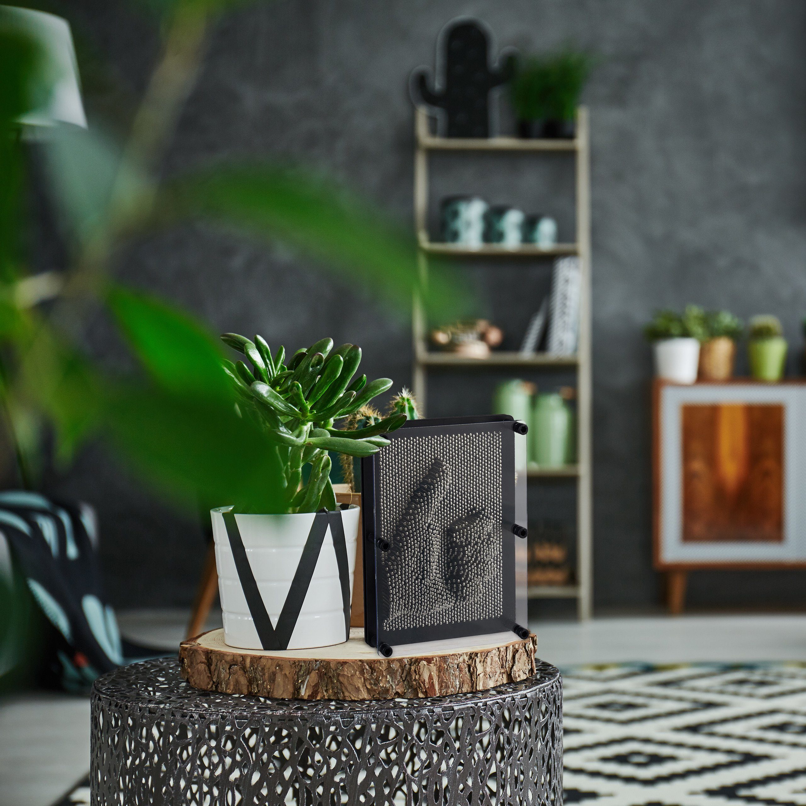 relaxdays Dekoobjekt Pinart 3D Nagelbild günstig online kaufen