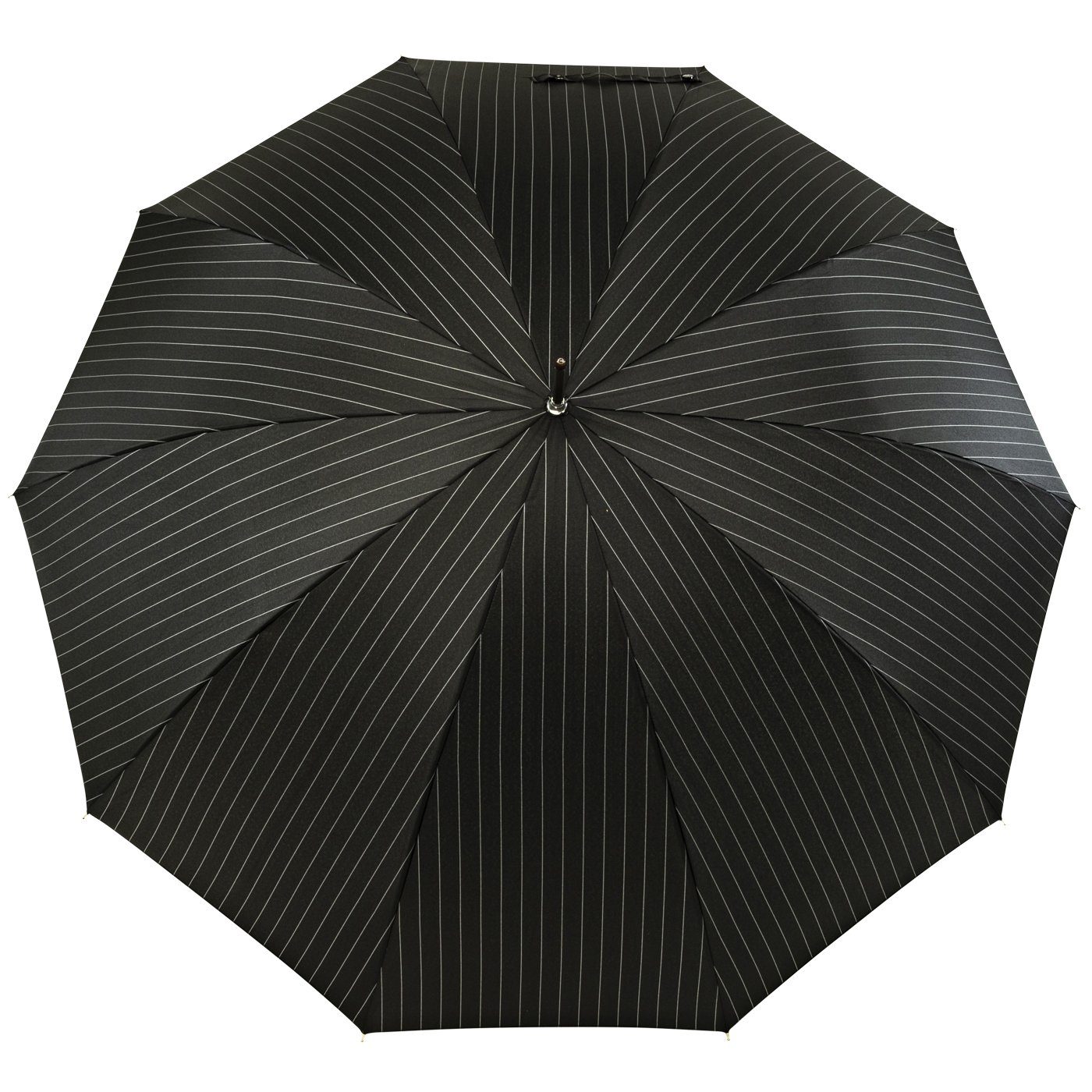 iX-brella Stockregenschirm High Quality mit Auf-Automatik und Stahlgestell, mit Echtholz-Rundhakengriff