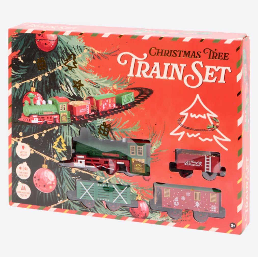 Spectrum Modelleisenbahn Startpaket Weihnachtszug für den Baum Deluxe mit Licht und Sound