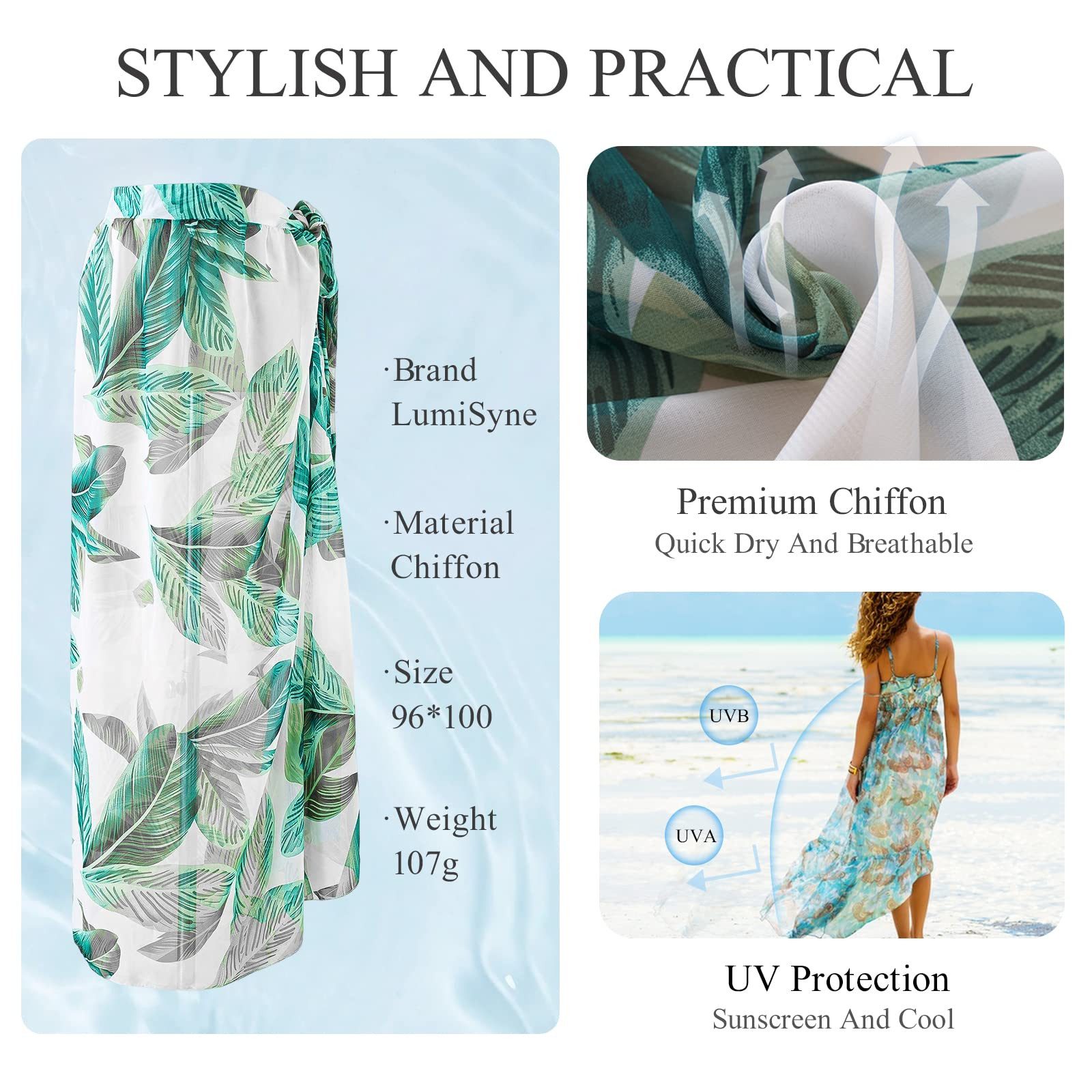 RWEUOQ Sommerrock Frauen langes Strandkleid Poncho, günstig online kaufen