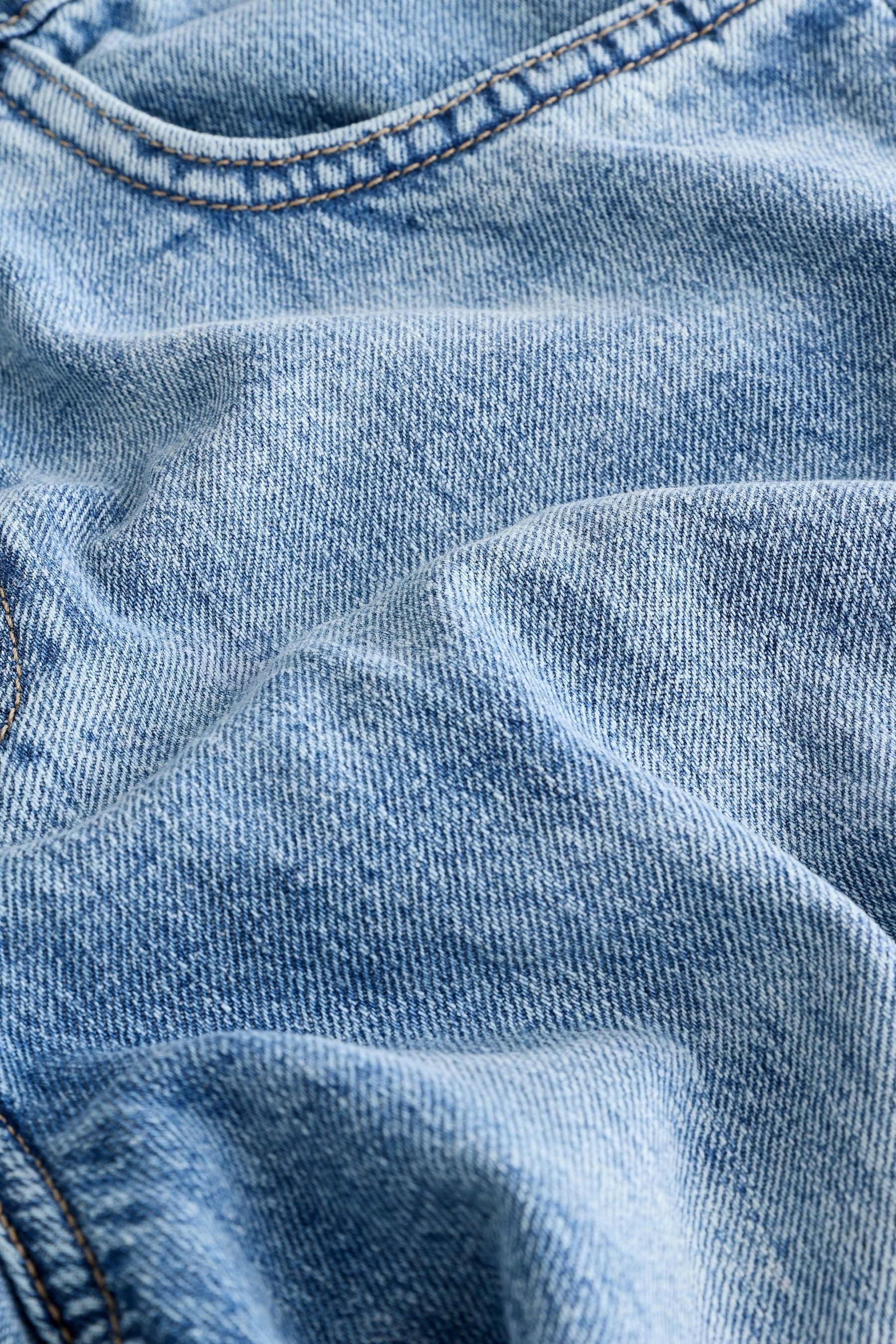 Next Weite Jeans Hochbund-Jeans mit weitem Bein (1-tlg)