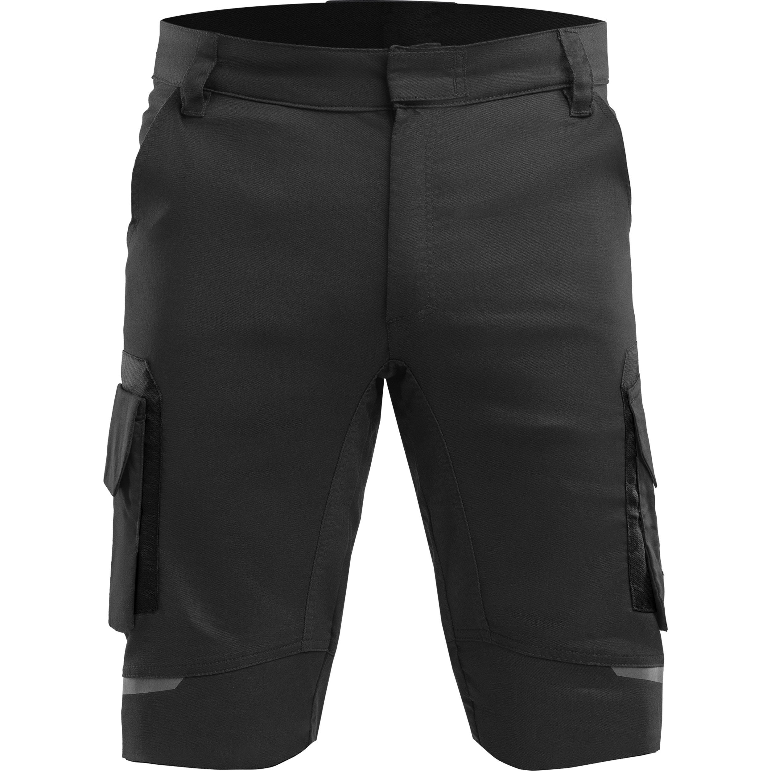 Qualitex Workwear Arbeitsshorts Herren Arbeitsshorts – Stretch, Cordura, Handwerk & Sommer Shorts (1-tlg) 6 Taschen, ergonomischer Schnitt & maximale Bewegungsfreiheit