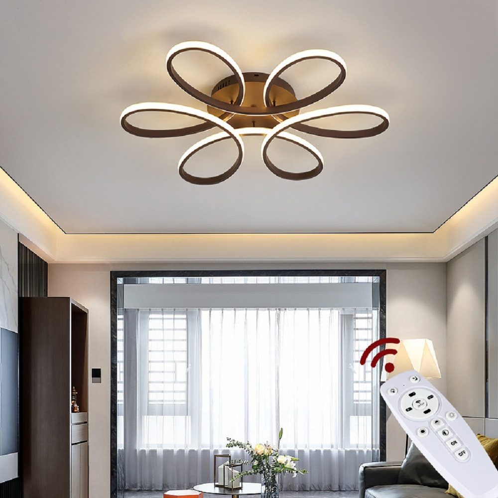 Eurotondisplay LED Deckenleuchte LED Deckenlampe Fernbedienung Lichtfarbe e günstig online kaufen