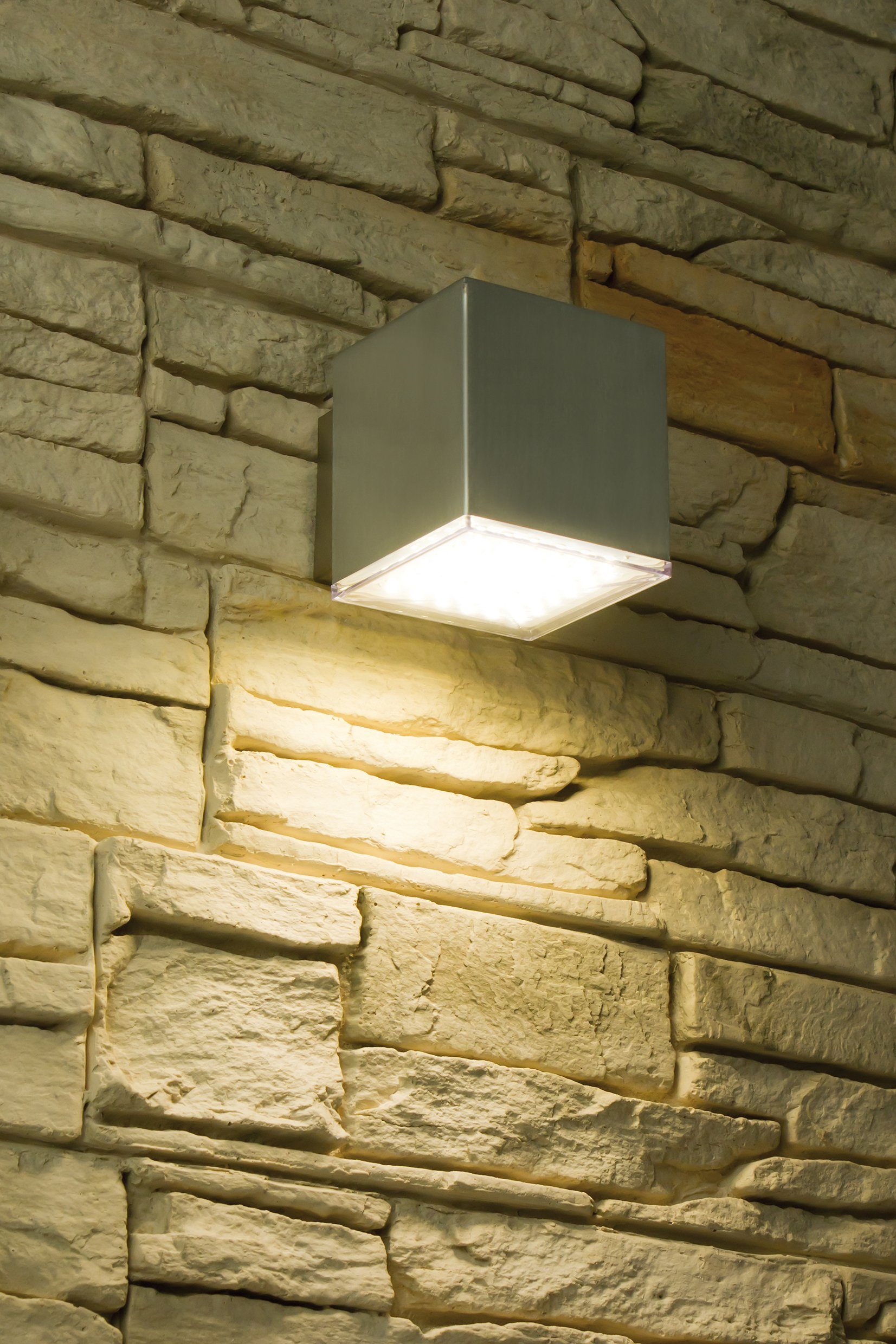 HEITRONIC LED Wandleuchte Kubus 2, LED günstig online kaufen