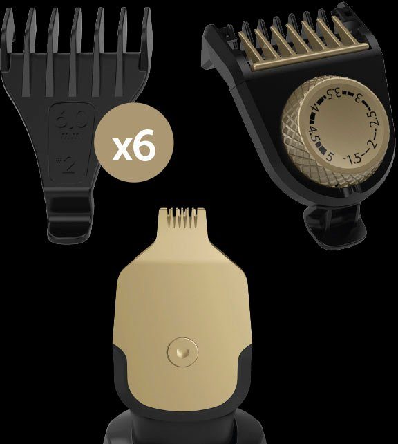 Remington Bartschneider T-Series MB7000, Präzisionstrimmer mit 2 Aufsätzköpfen