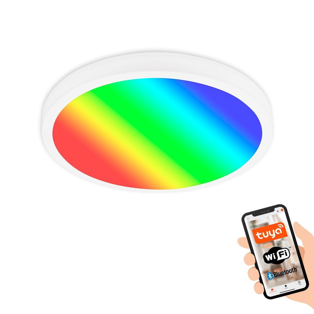 Briloner Leuchten LED Deckenleuchte 3480016, Dimmfunktion, LED fest integriert, 2700K - Extra-Warmweiß