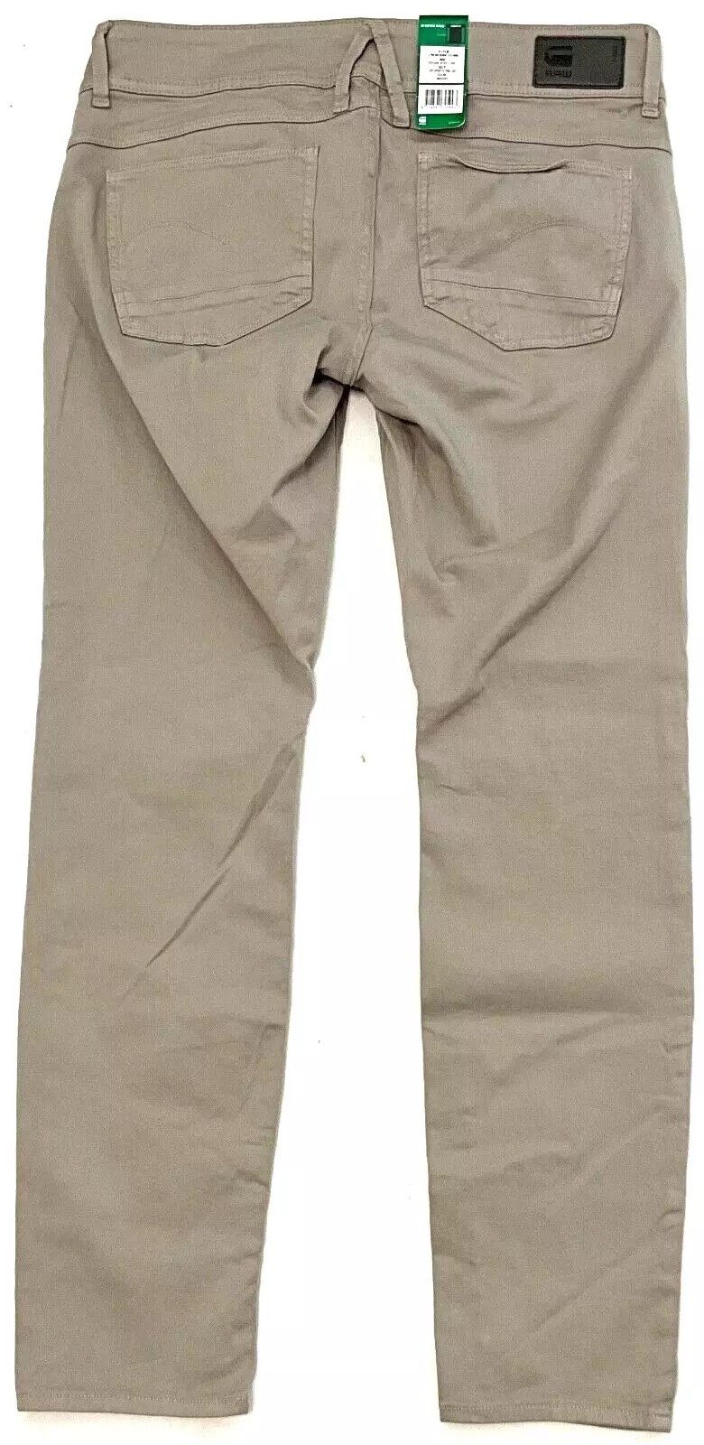 G-STAR 5-Pocket-Hose G-Star Raw Lynn Mid Skinny Coj Zet Stretch Twill Loose Damen in Unifarbe